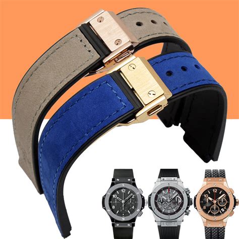 hublot watches brown strap|hublot replacement strap.